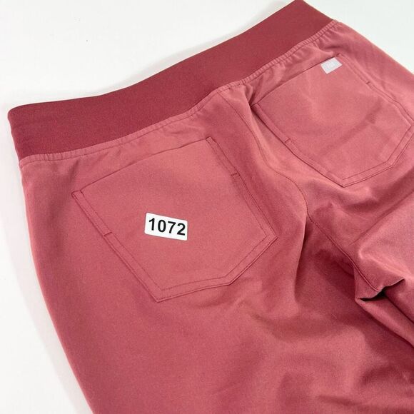 FIGS Pants Womens Small Burgundy Technical Collection Scrub Nurse Jogger - Picture 9 of 11